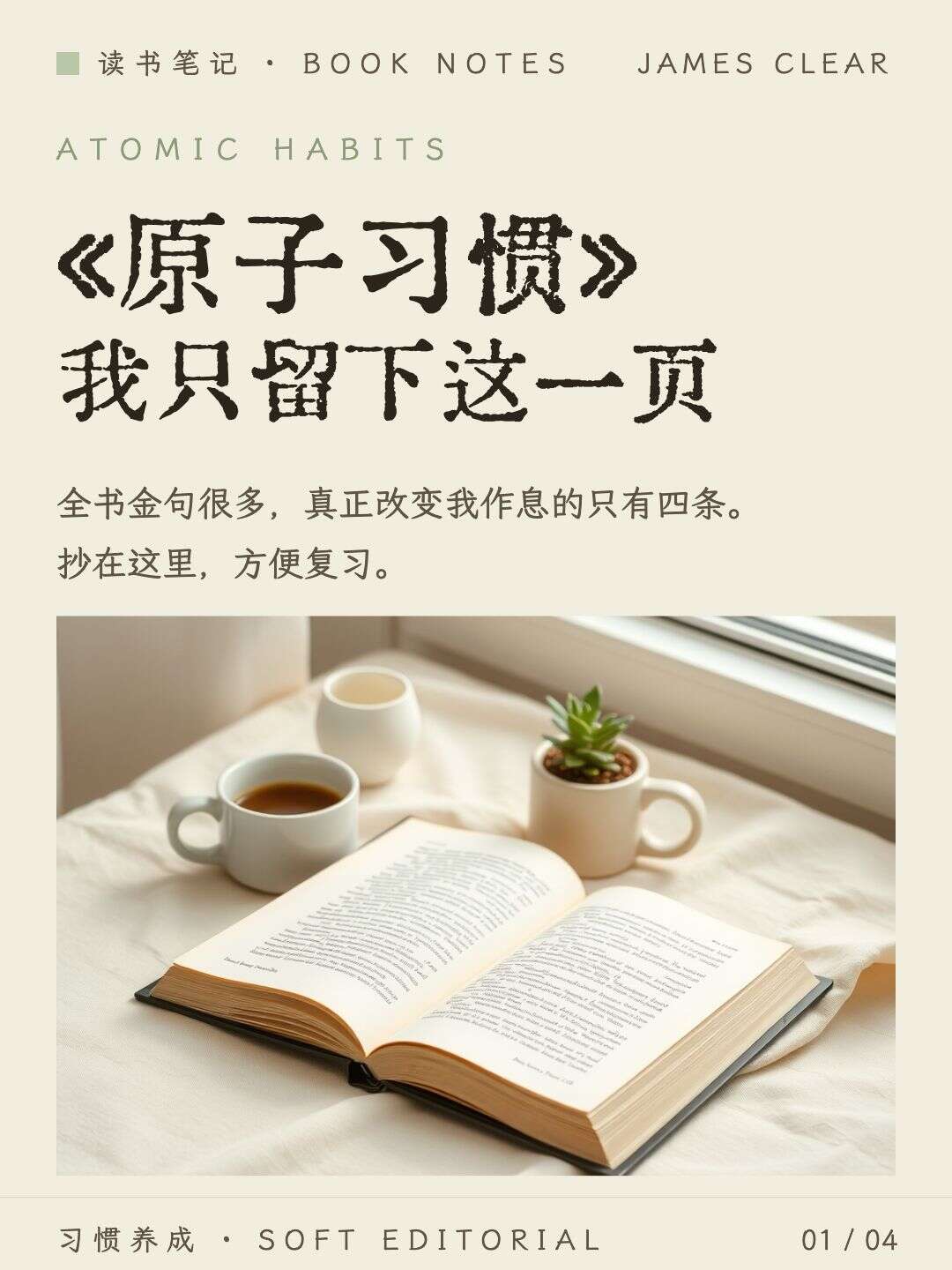 习惯养成读书笔记 · Emerald Editorial